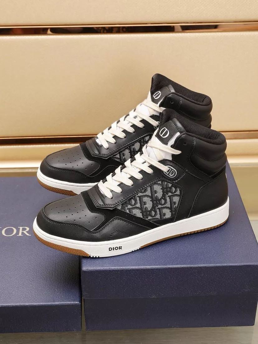 christian dior high top chaussures pour homme s_12b52303